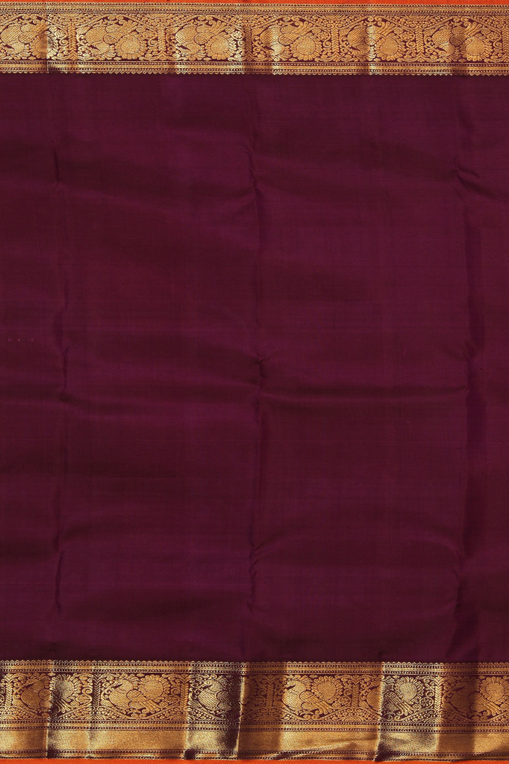 Kanchipattu Brocade Violet Saree