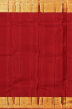 Image of Kanchipattu Brocade Red Saree