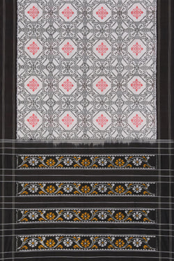 Image of Pochampally Silk Ikat Saree