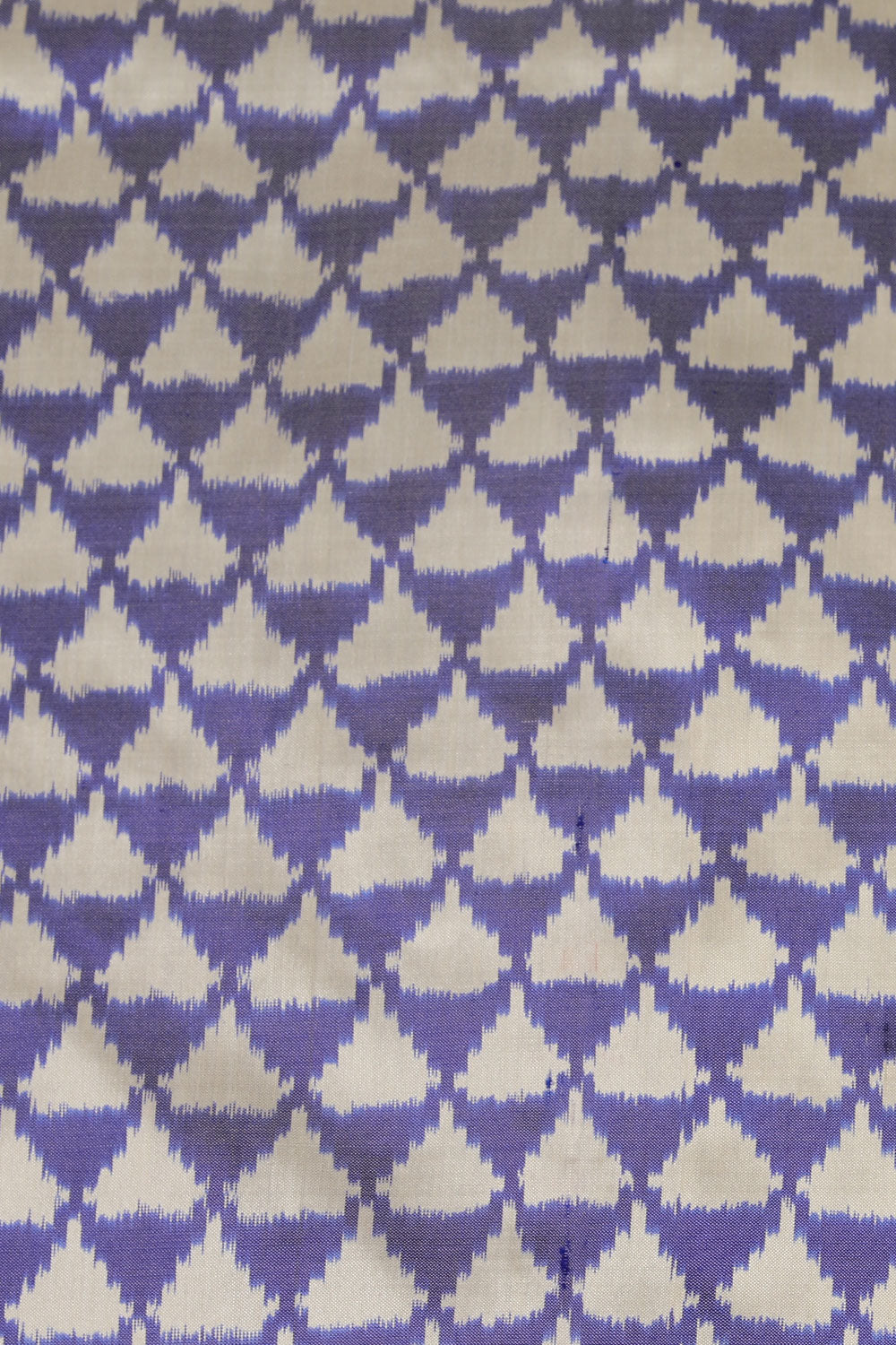 Image of Pochampally Silk Ikat Purple Saree