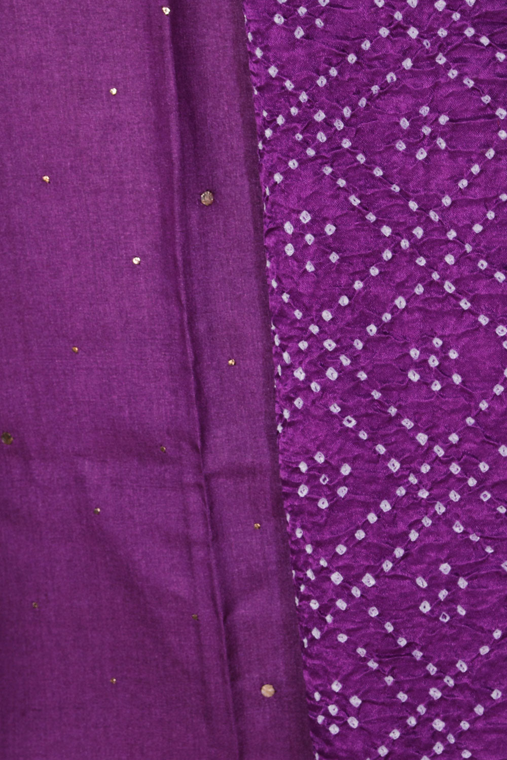 Collection of Tussar Silk Unstitched Suit With Dupatta (3 Pcs Set) in a gallery layout