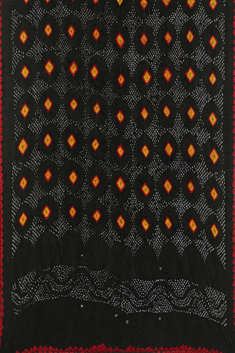 Image of Tussar Silk Unstitched Suit With Dupatta (3 Pcs Set)