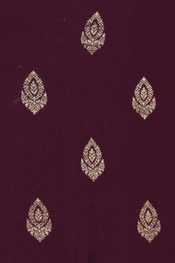 Image of Crepe Silk Violet Saree