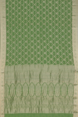 Image of Georgette Sage Green Saree