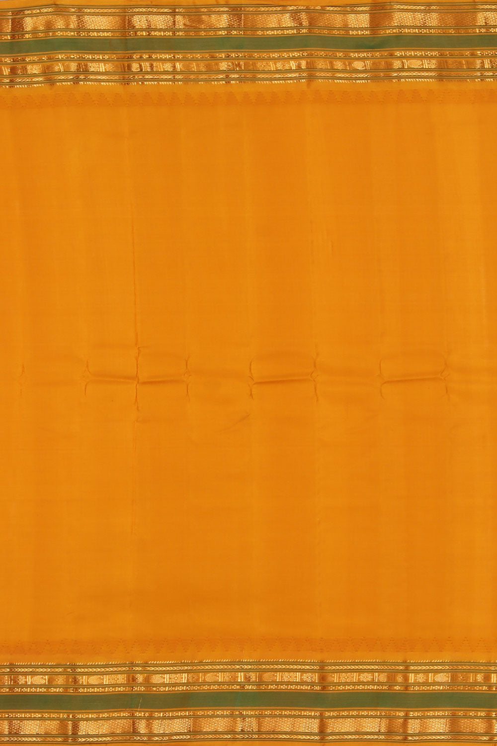 Image of Gadwal Silk Green Saree