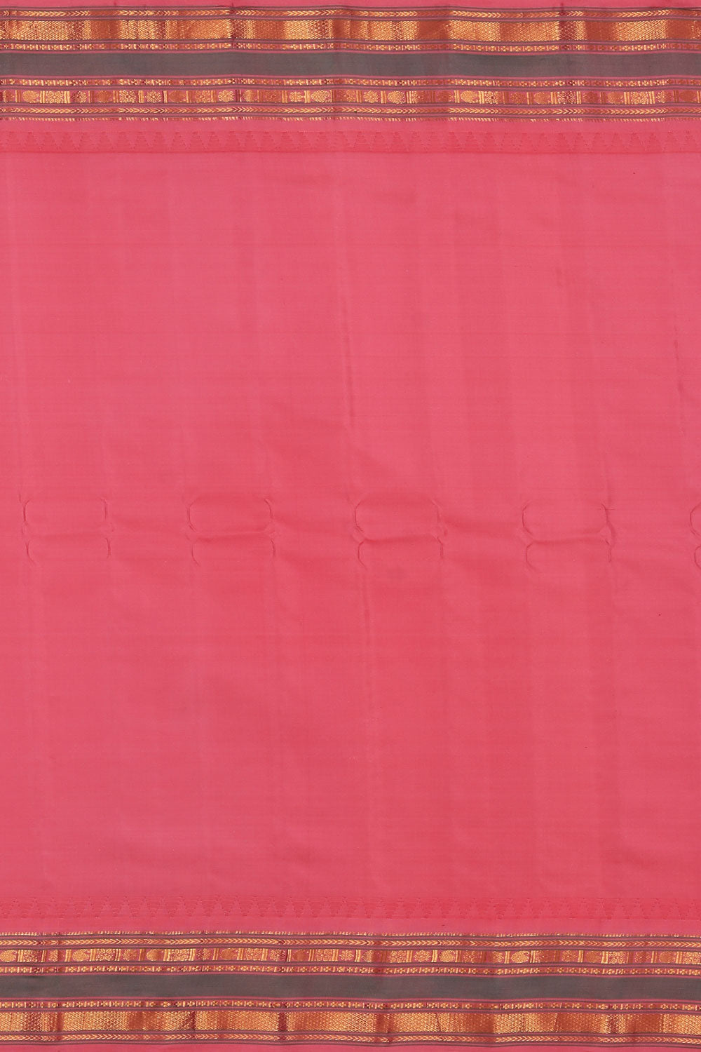 Image of Gadwal Silk Blue Saree