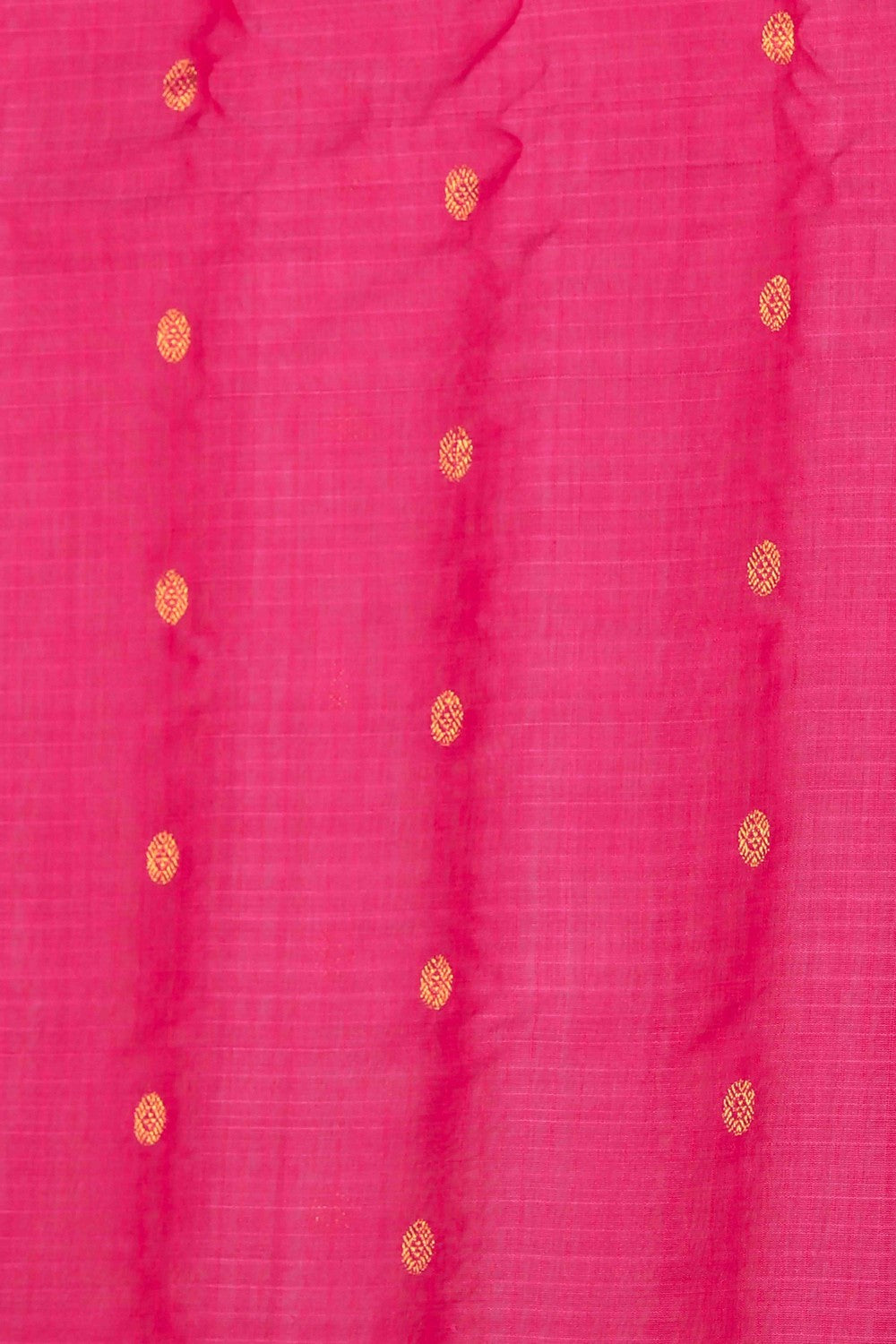 Collection of Gadwal Cotton Silk Lotus Pink Saree in a gallery layout