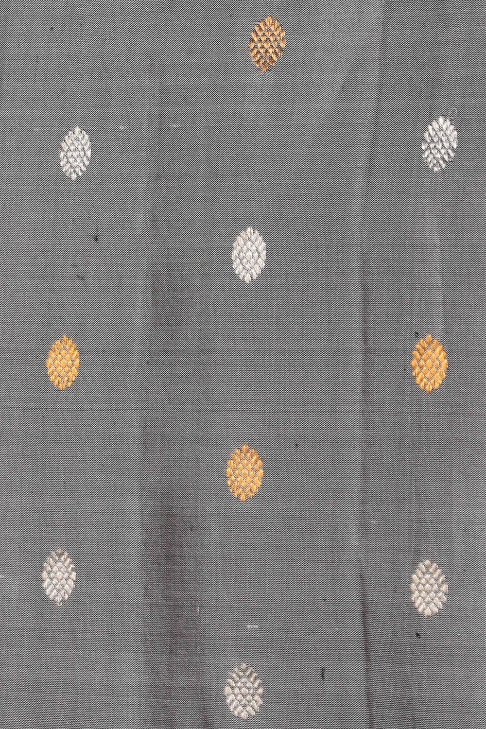 Gadwal Silk Grey Saree