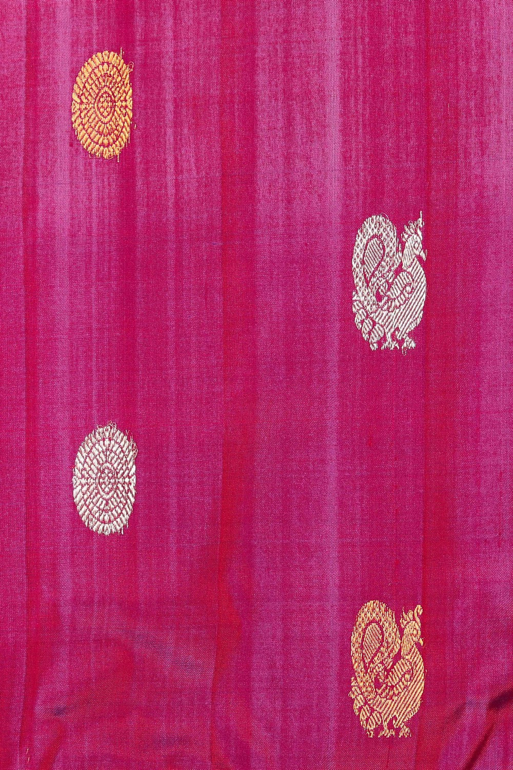 Gadwal Silk Violet Saree