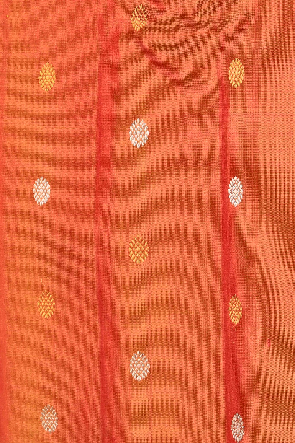 Gadwal Silk Orange Saree