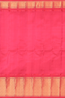 Image of Gadwal Silk Purple Saree