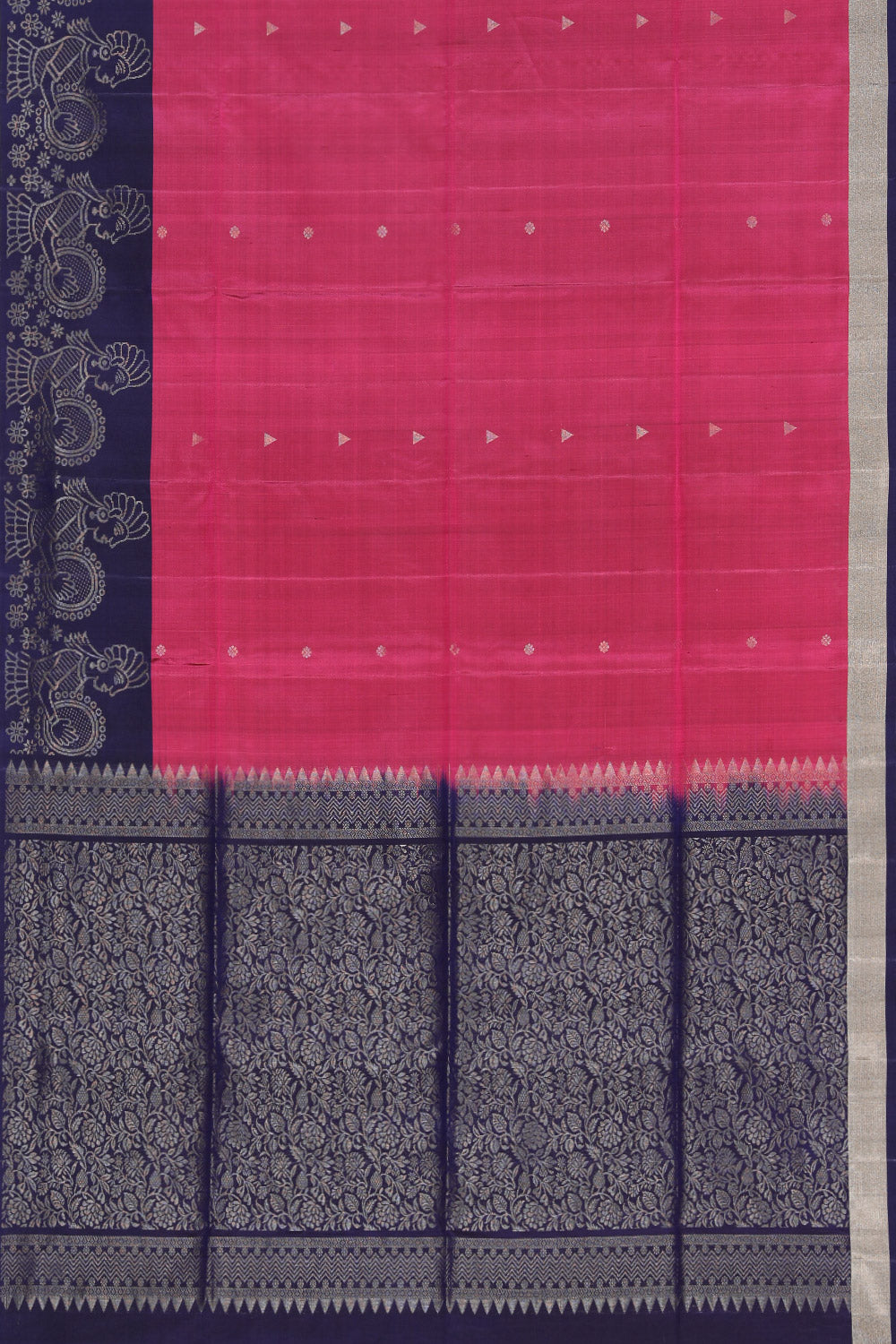 Collection of Soft Silk Pink Saree in a gallery layout