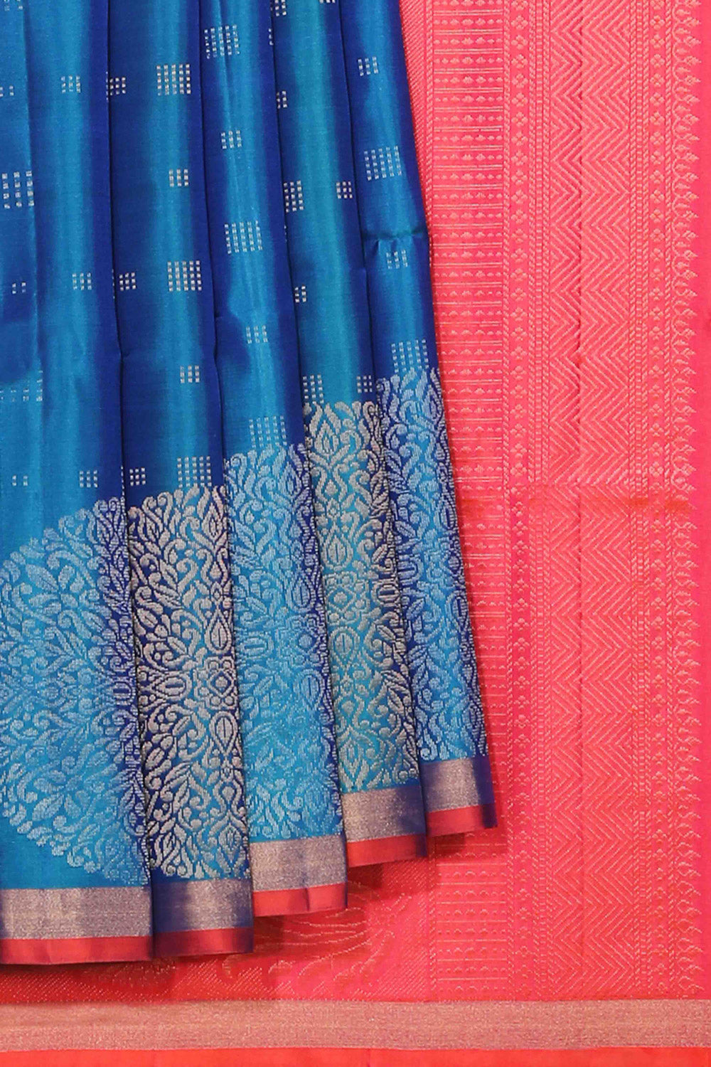 Collection of Soft Silk Blue Saree in a gallery layout