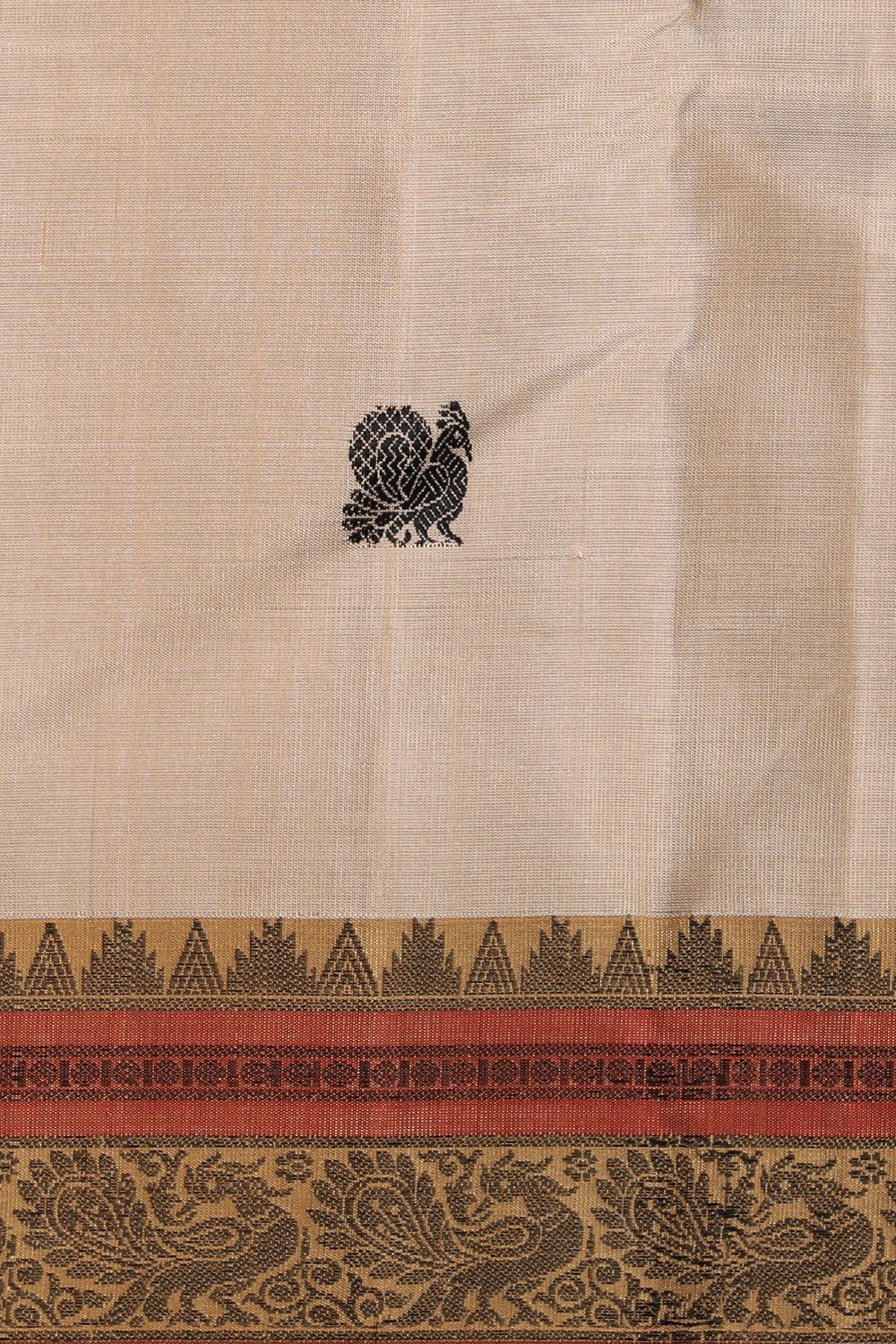 Collection of Simple Yet Elegant Beige Saree in a gallery layout