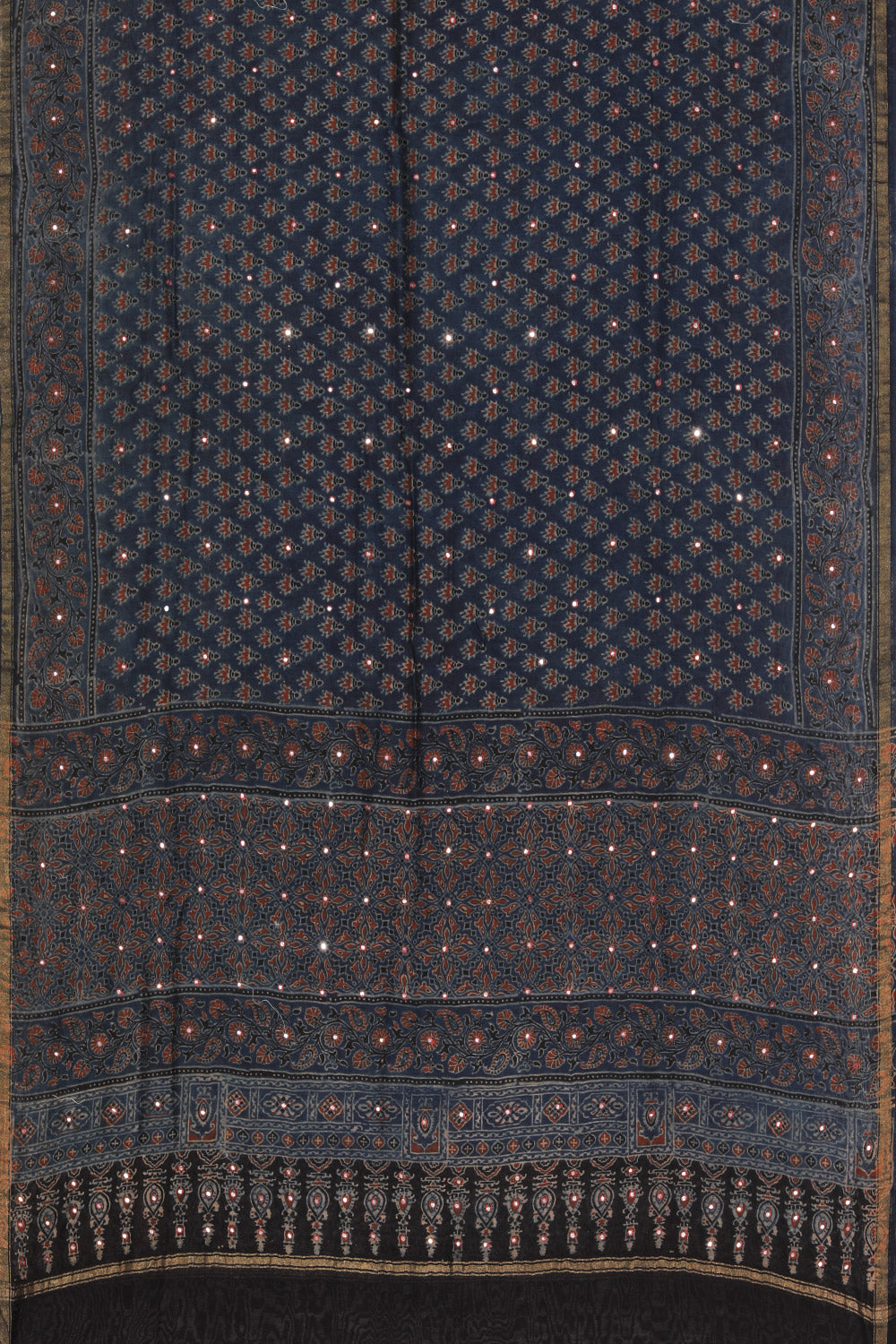 Image of Unstitched Suit With Dupatta (3 Pcs Set)