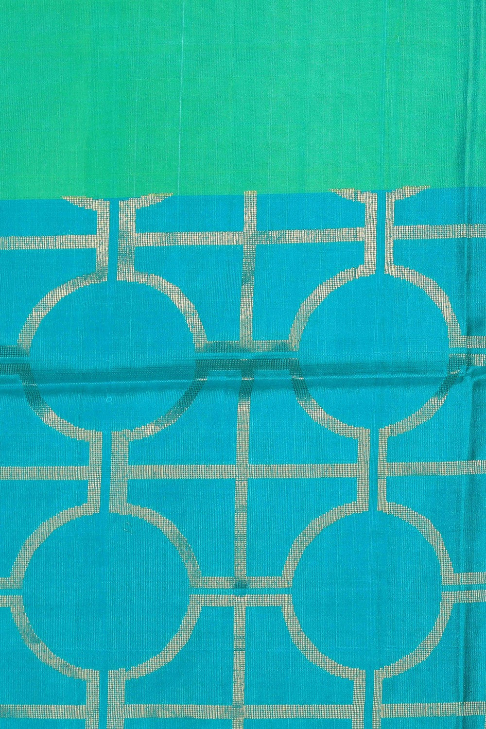 Image of Soft Silk Sea Green Saree