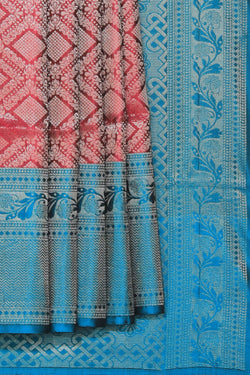 Collection of South Silk Plum-Pink Saree in a gallery layout