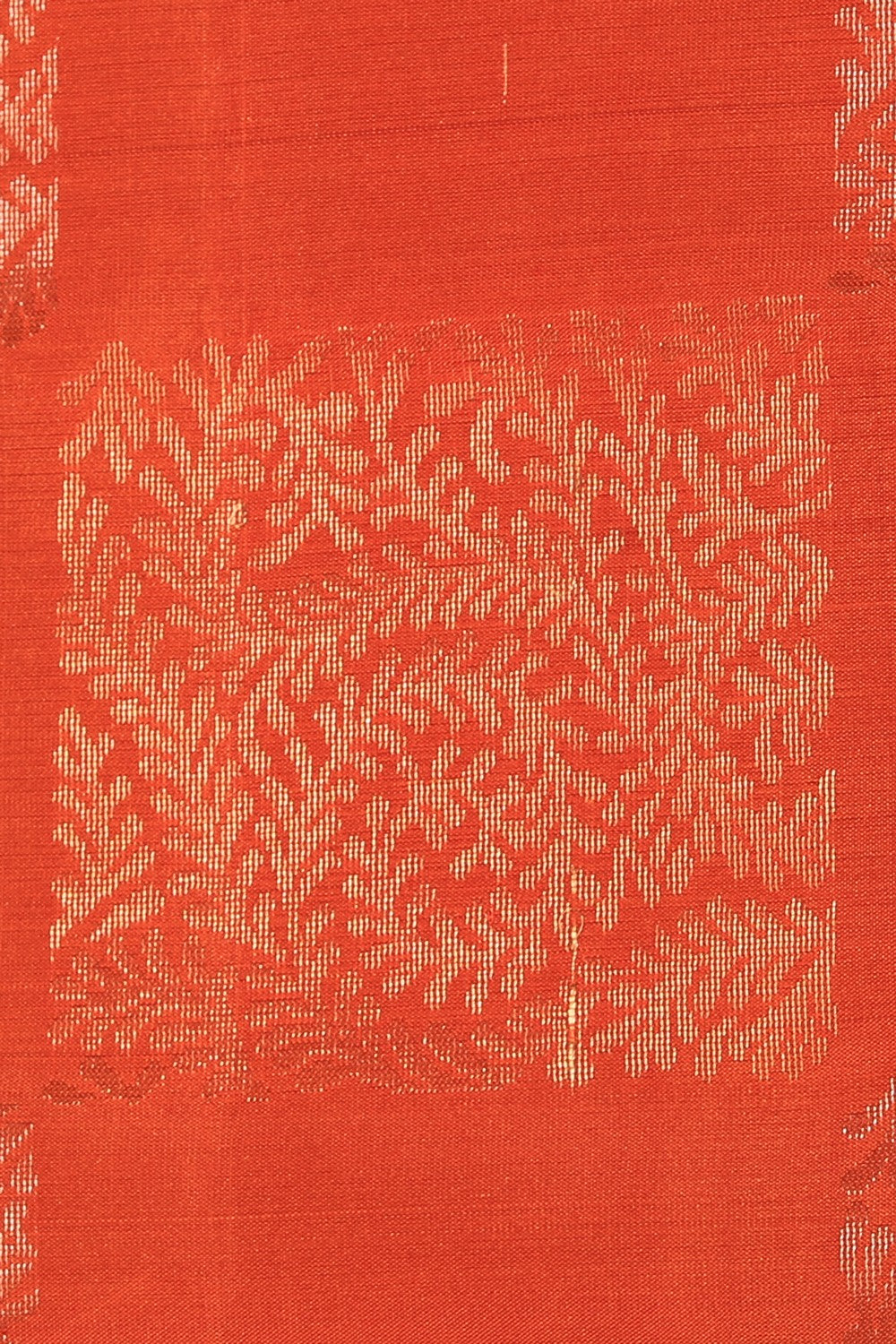 Image of South Silk Orange Saree
