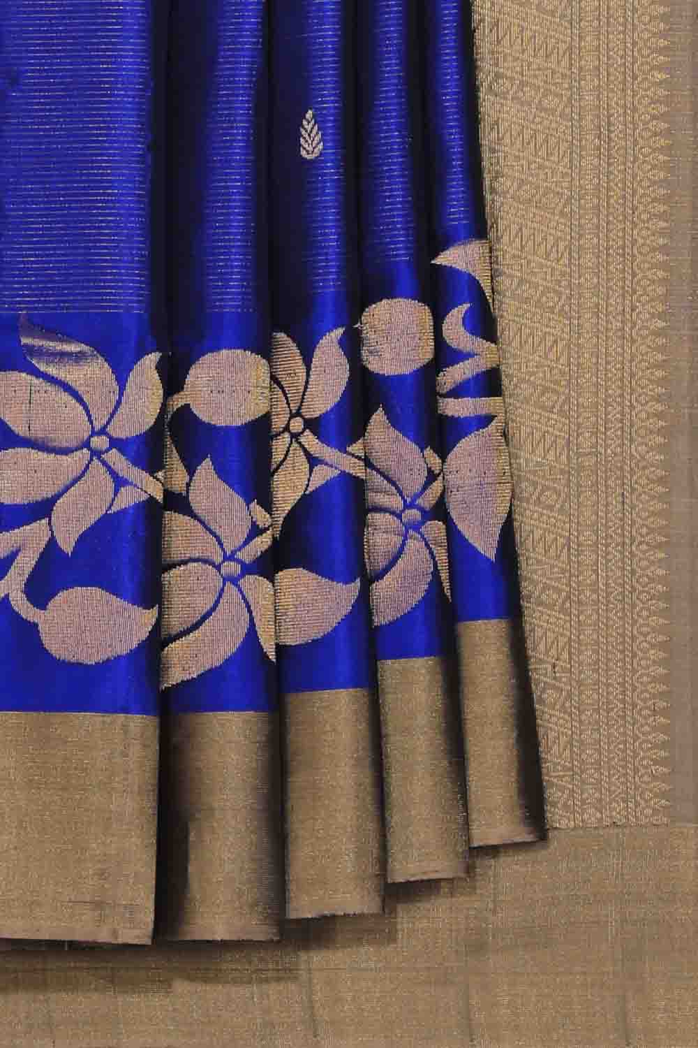 Collection of South Silk Purple Saree in a gallery layout