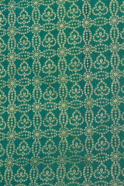 Image of Kanchi Silk Sea Green Saree