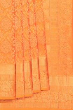 Image of Kanchi Silk Mustard Saree