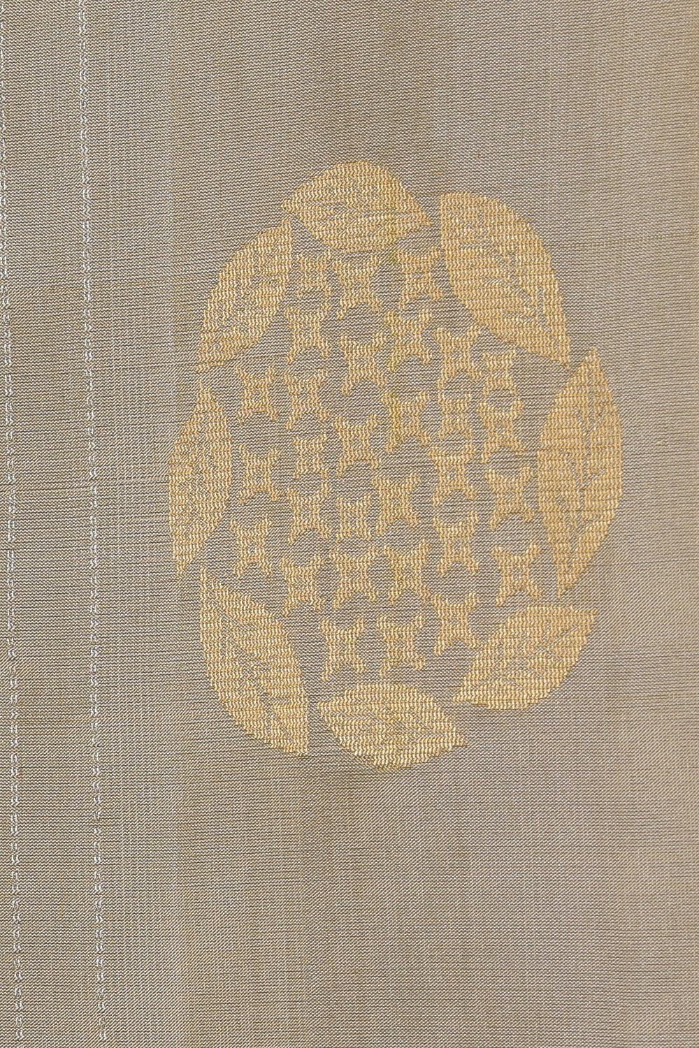 Collection of South Silk Beige Saree in a gallery layout