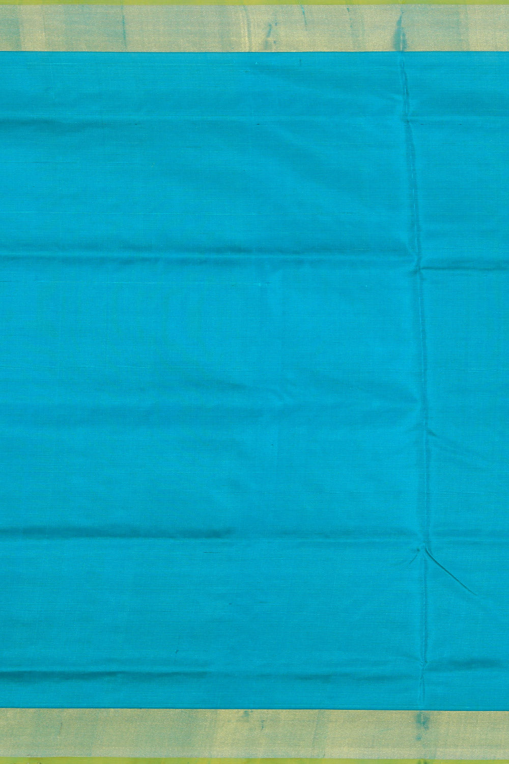 Collection of Uppada Silk Teal Blue Saree in a gallery layout