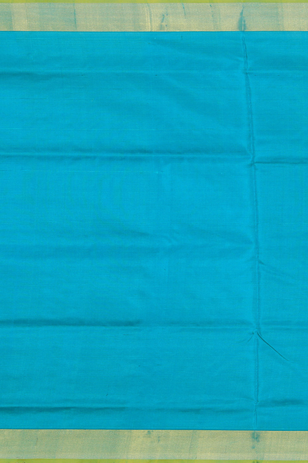 Image of Uppada Silk Teal Blue Saree