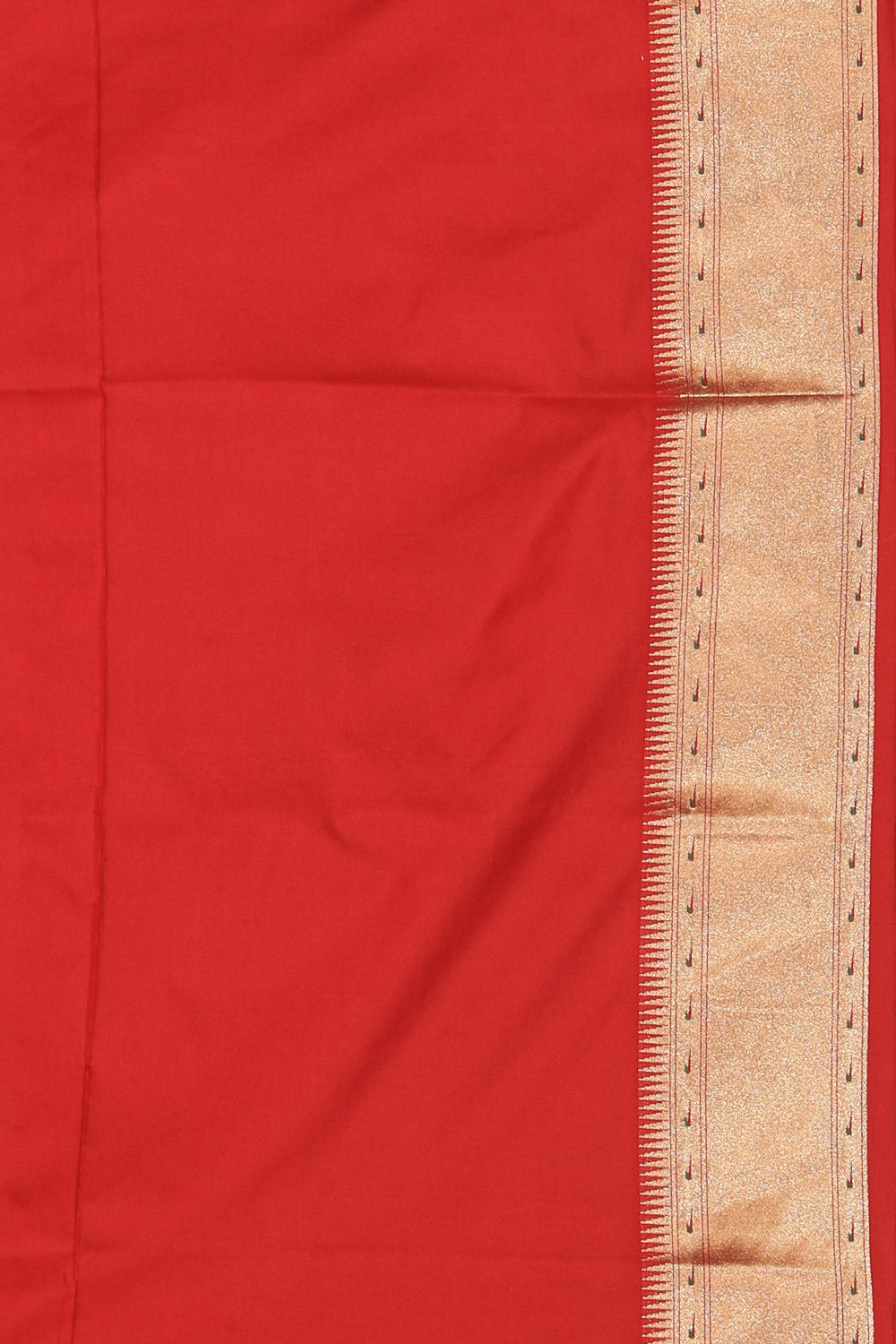 Image of Banarasi Silk Bottle Green Saree