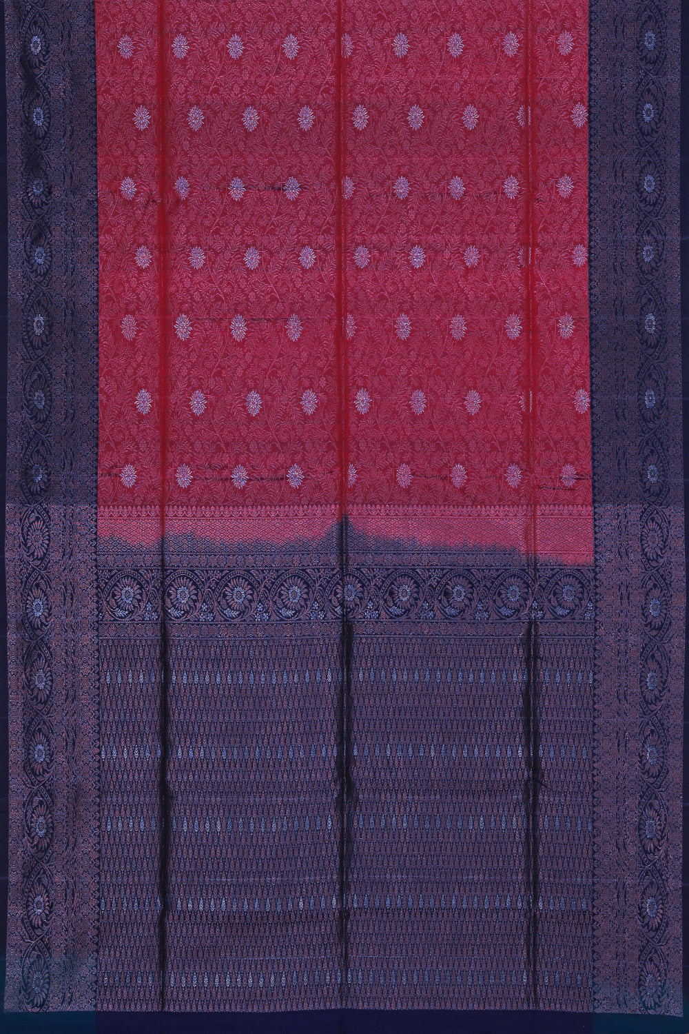 Collection of South Silk Plum-Pink Saree in a gallery layout