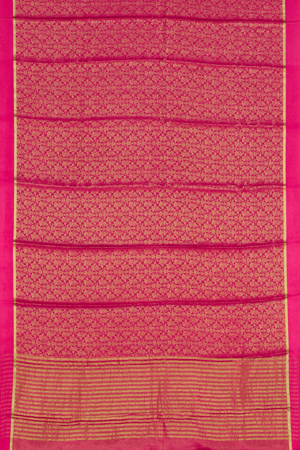 Crepe Silk Pink Saree