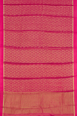 Image of Crepe Silk Pink Saree