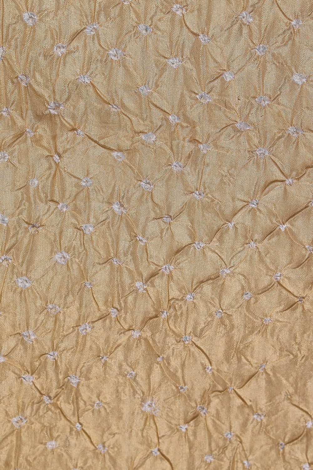 Image of Bandhani Beige Saree