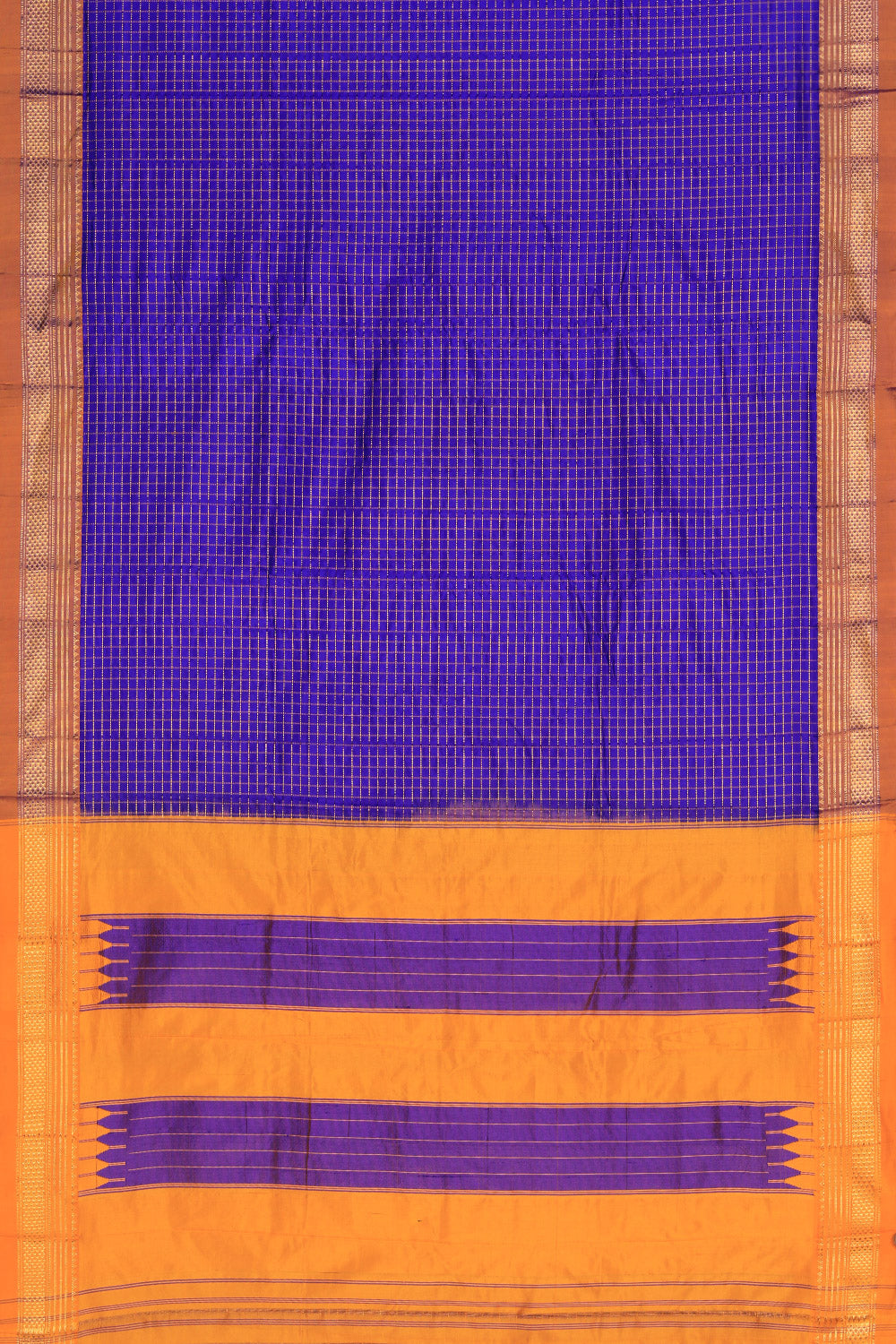 Narayanpet Silk Purple Saree