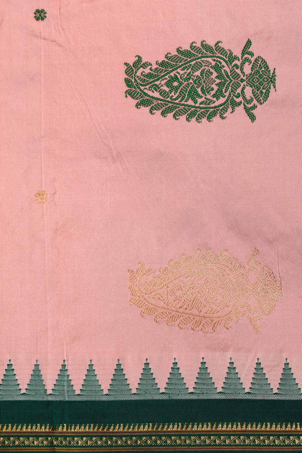 Narayanpet Silk Pink Saree