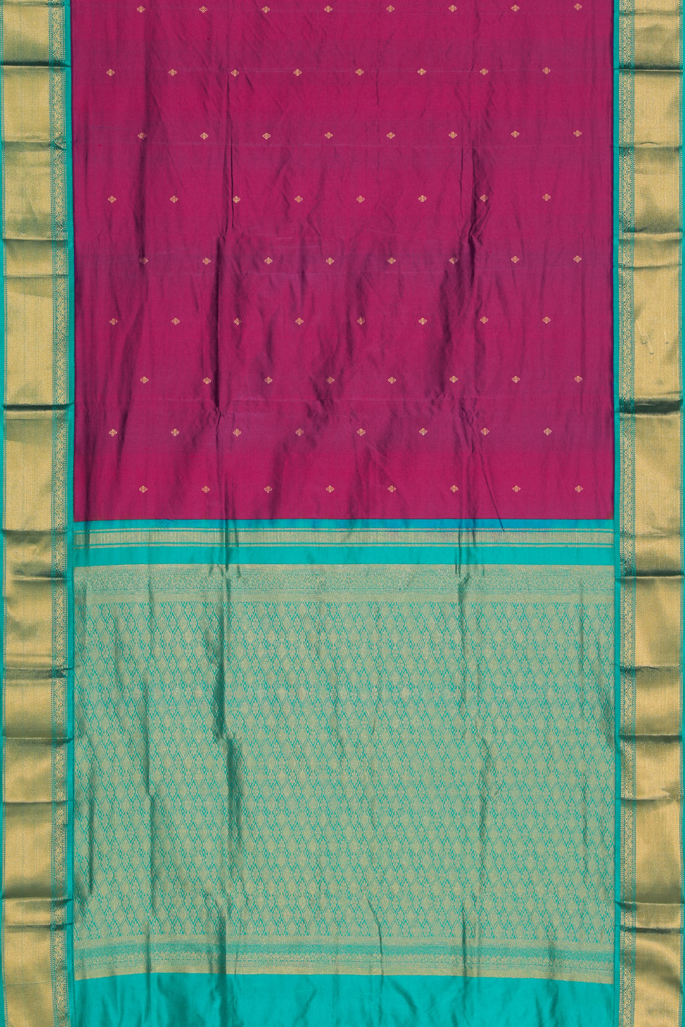 Narayanpet Silk Violet Saree