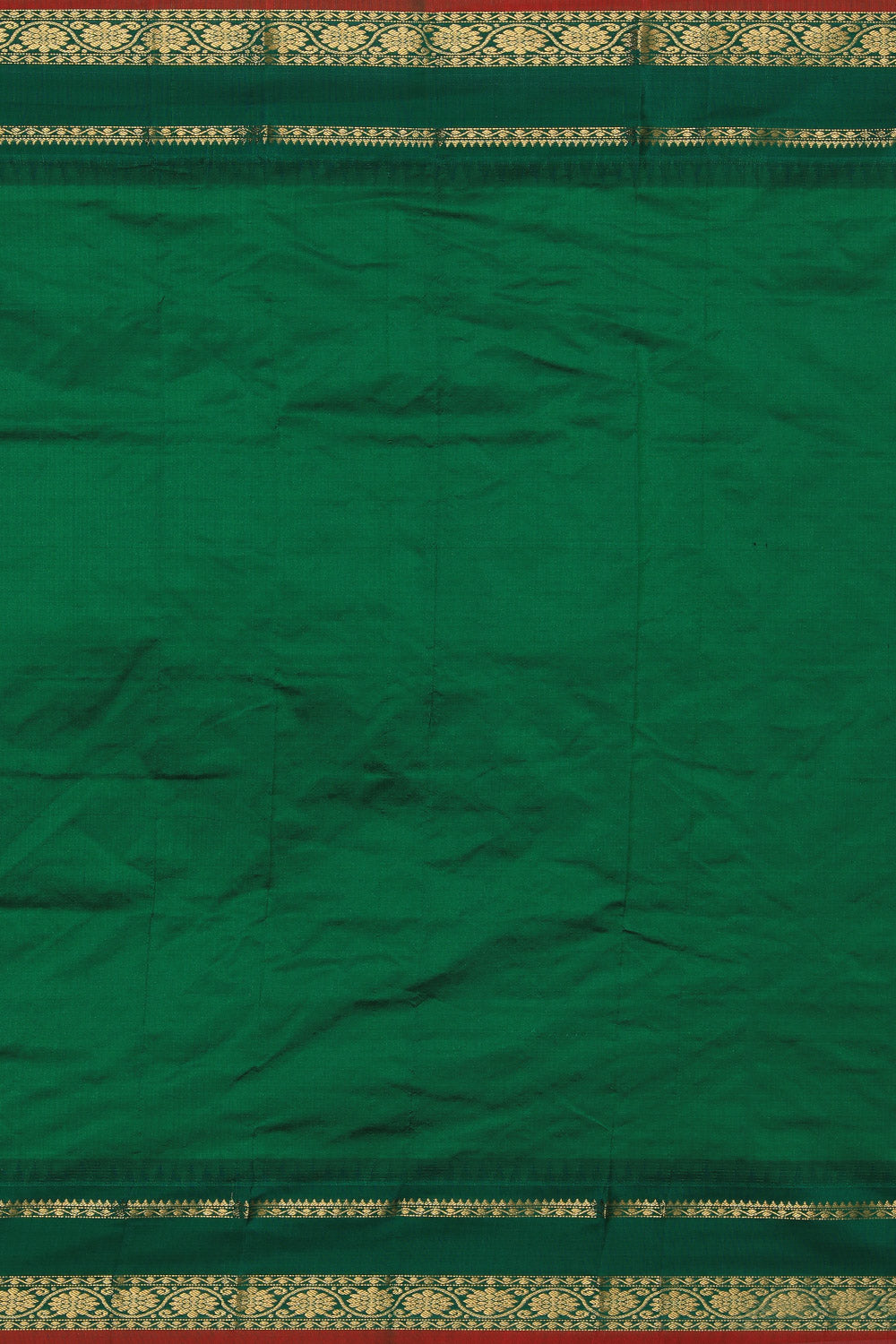 Image of Narayanpet Silk Red Saree