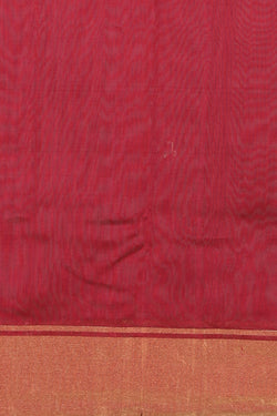 Image of Chanderi Leaf Green Saree