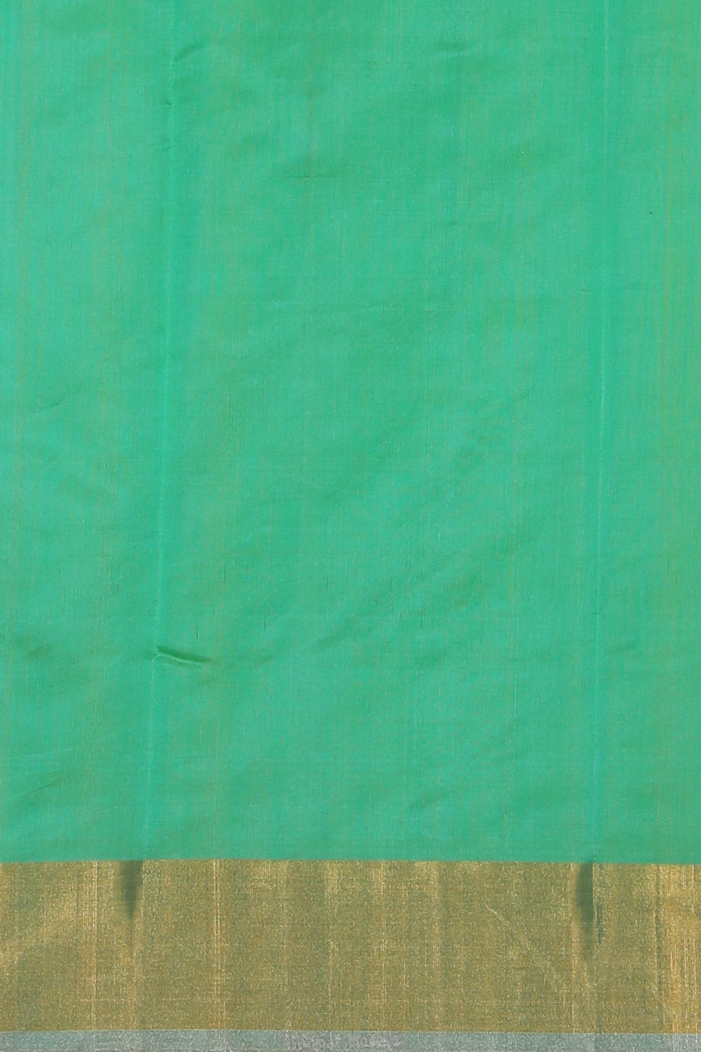 Collection of Chanderi Green Saree in a gallery layout