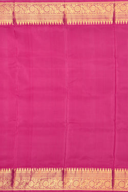 Collection of Venkatagiri Silk Lotus Pink Saree in a gallery layout