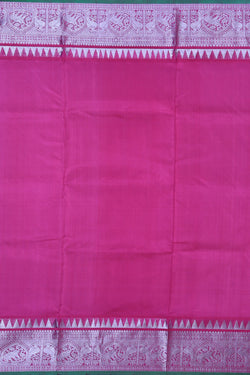 Collection of Venkatagiri Silk Pink Saree in a gallery layout