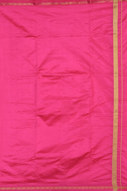 Collection of Kanchi Silk Pink Dhoti With Kanduva (8 X 4) in a gallery layout