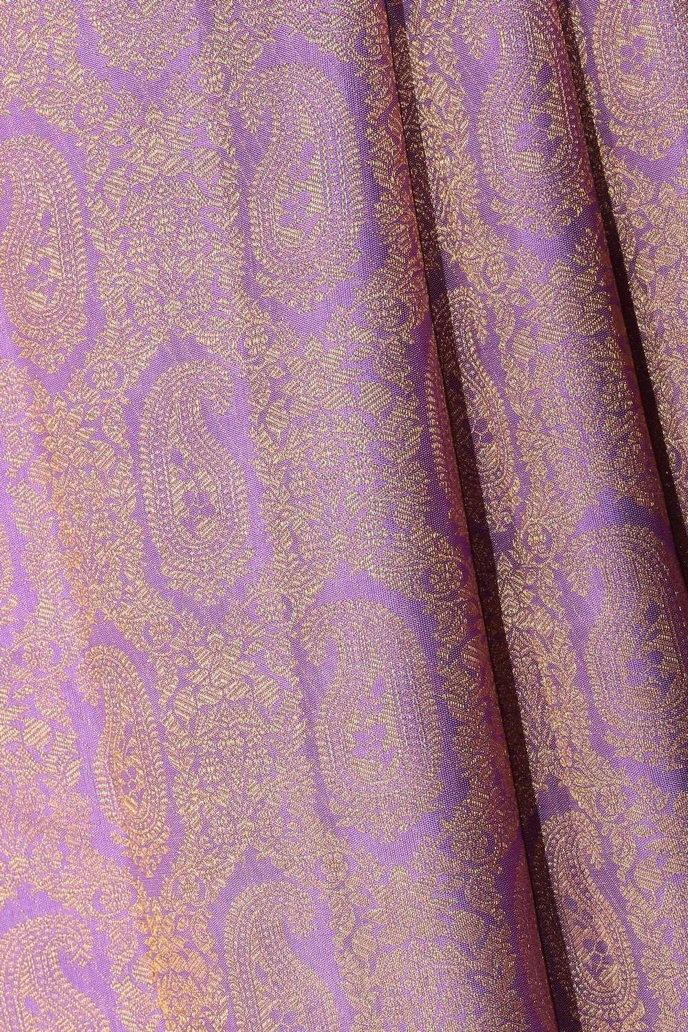 Kanchipattu Brocade Purple Saree