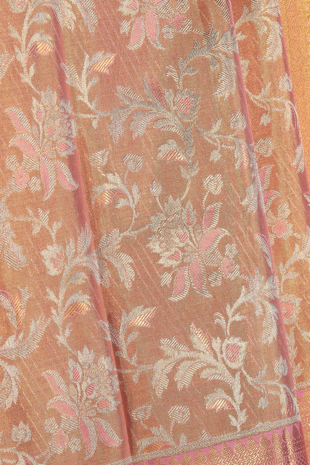 Kanchipattu Brocade Gold Saree