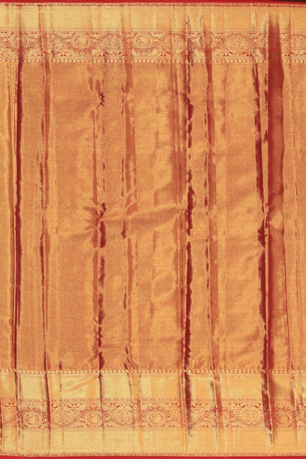 Kanchipattu Brocade Gold Saree