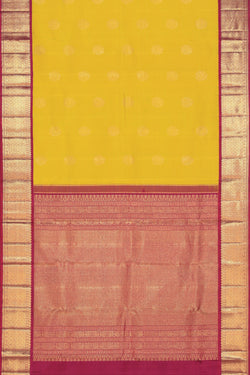 Image of Kanchipattu Brocade Spring Green Saree