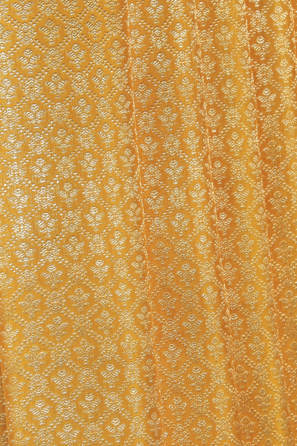 Kanchipattu Brocade Yellow Saree