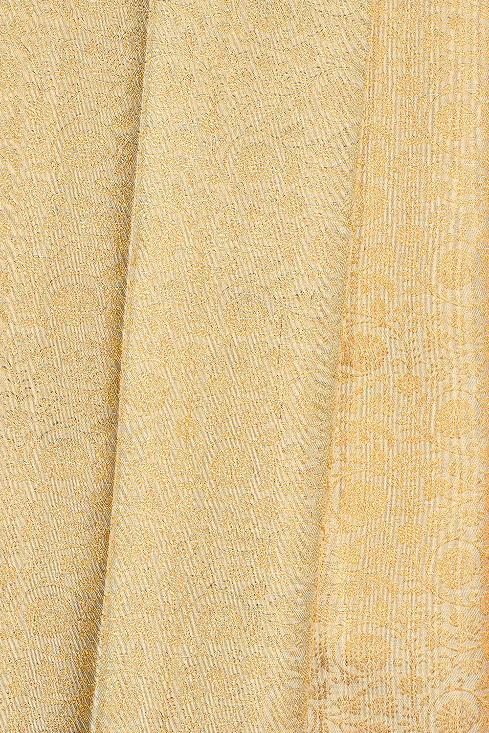 Image of Kanchipattu Brocade Off-White Saree