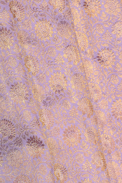 Image of Kanchipattu Brocade Purple Saree