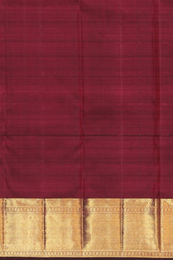 Image of Kanchipattu Brocade Violet Saree